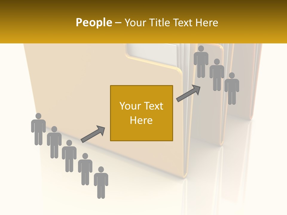 Arranging Paperwork Digitally PowerPoint Template