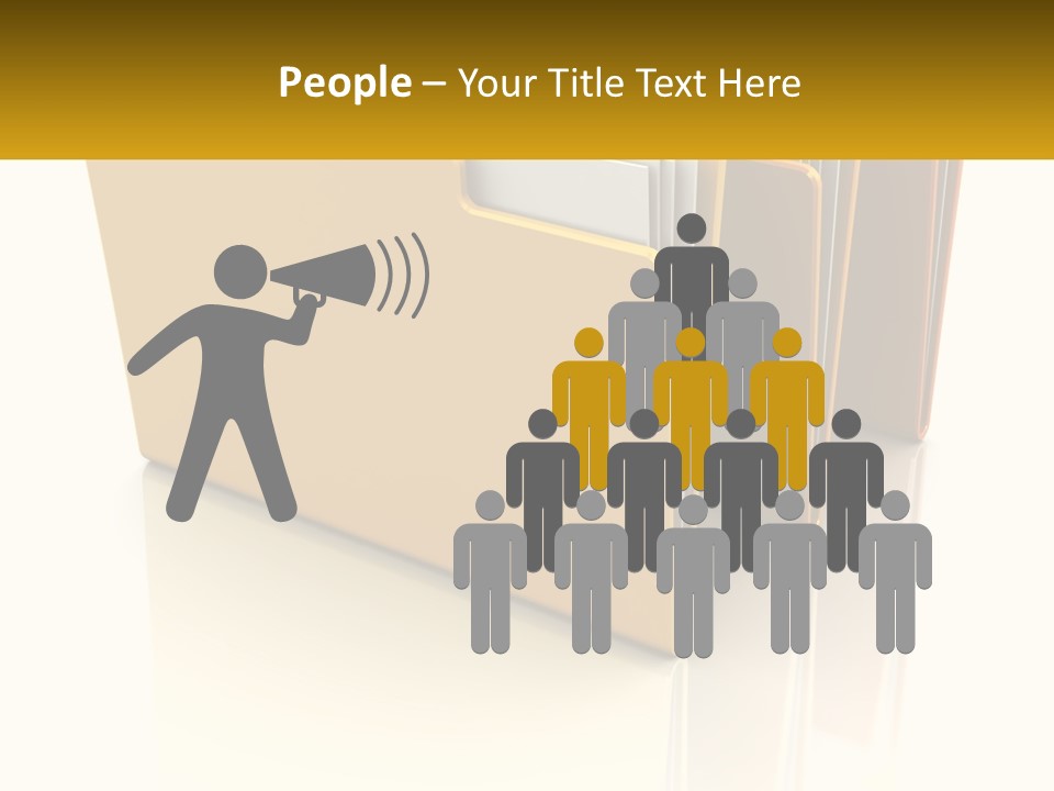 Arranging Paperwork Digitally PowerPoint Template