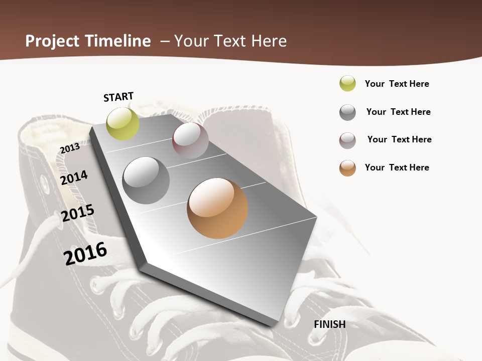 Grunge Background Tennis PowerPoint Template