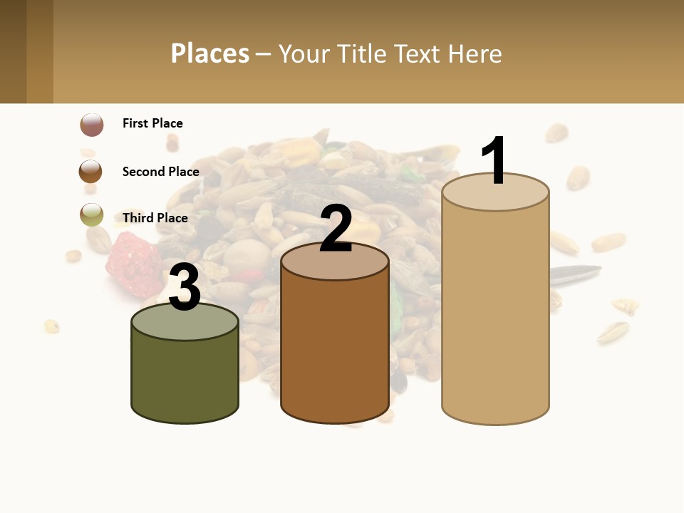 Wheat Nutriment Eatables PowerPoint Template