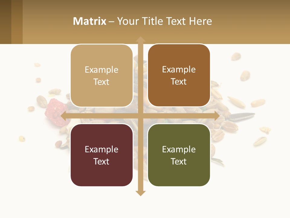 Wheat Nutriment Eatables PowerPoint Template