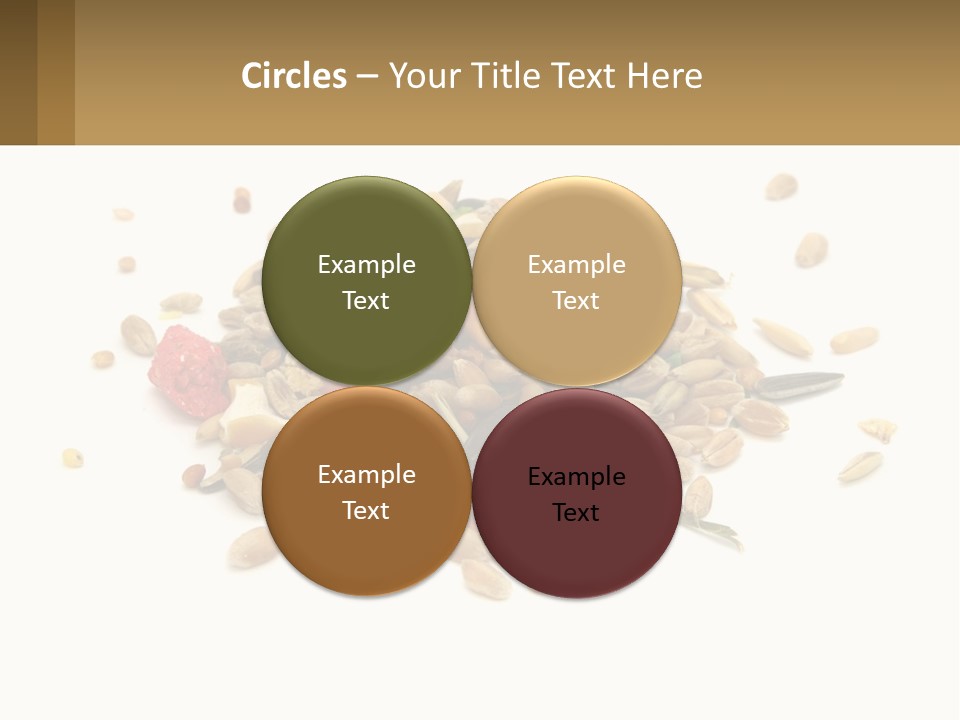Wheat Nutriment Eatables PowerPoint Template
