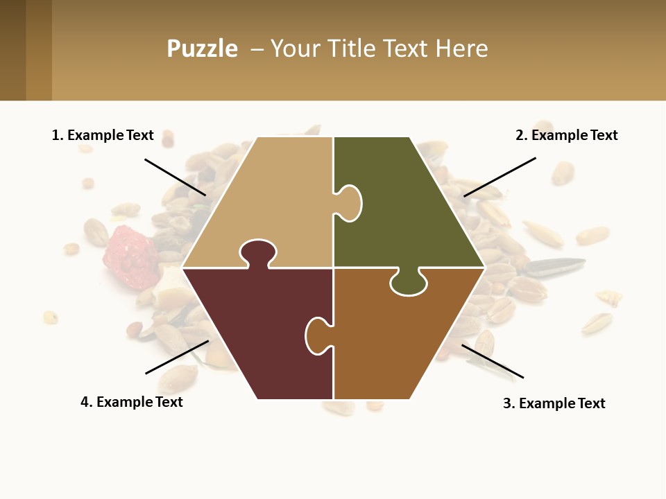 Wheat Nutriment Eatables PowerPoint Template