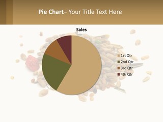 Wheat Nutriment Eatables PowerPoint Template