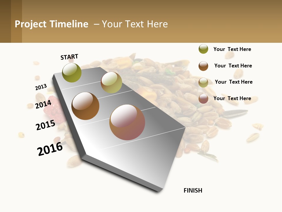 Wheat Nutriment Eatables PowerPoint Template