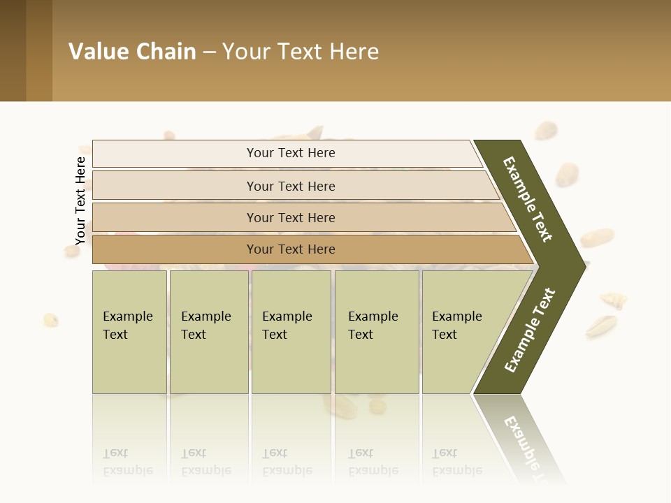 Wheat Nutriment Eatables PowerPoint Template
