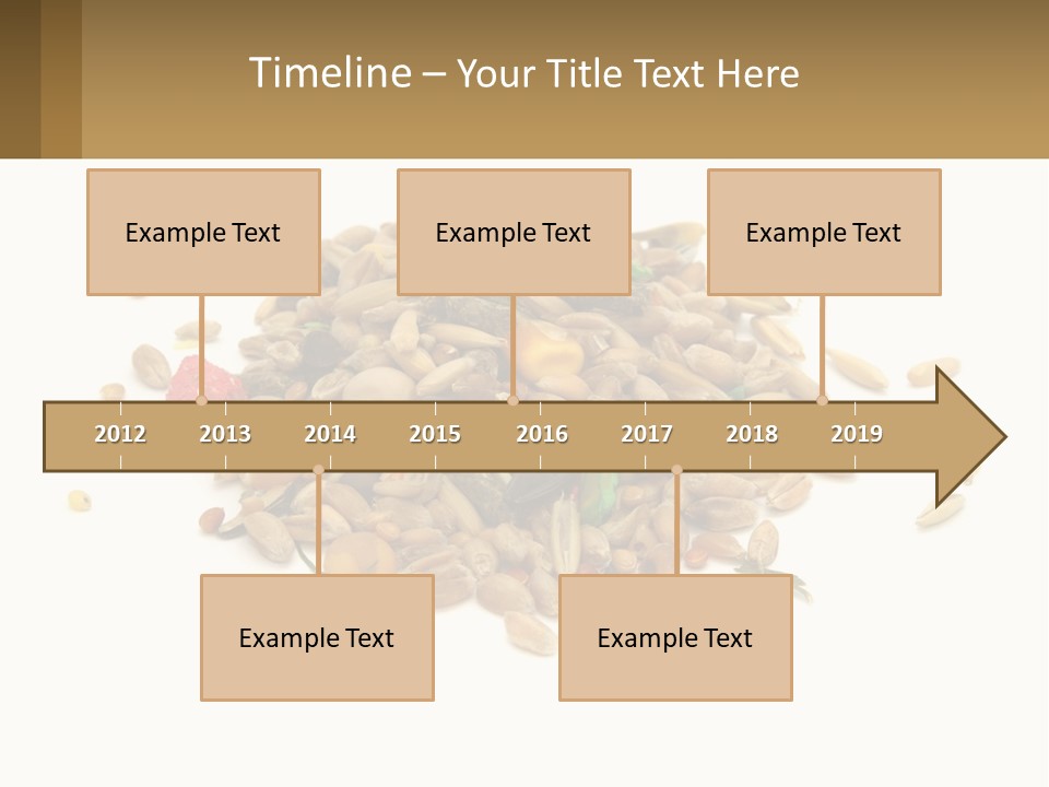 Wheat Nutriment Eatables PowerPoint Template