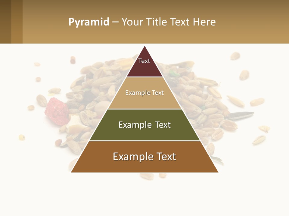 Wheat Nutriment Eatables PowerPoint Template