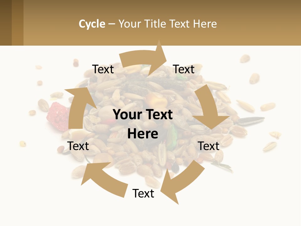 Wheat Nutriment Eatables PowerPoint Template