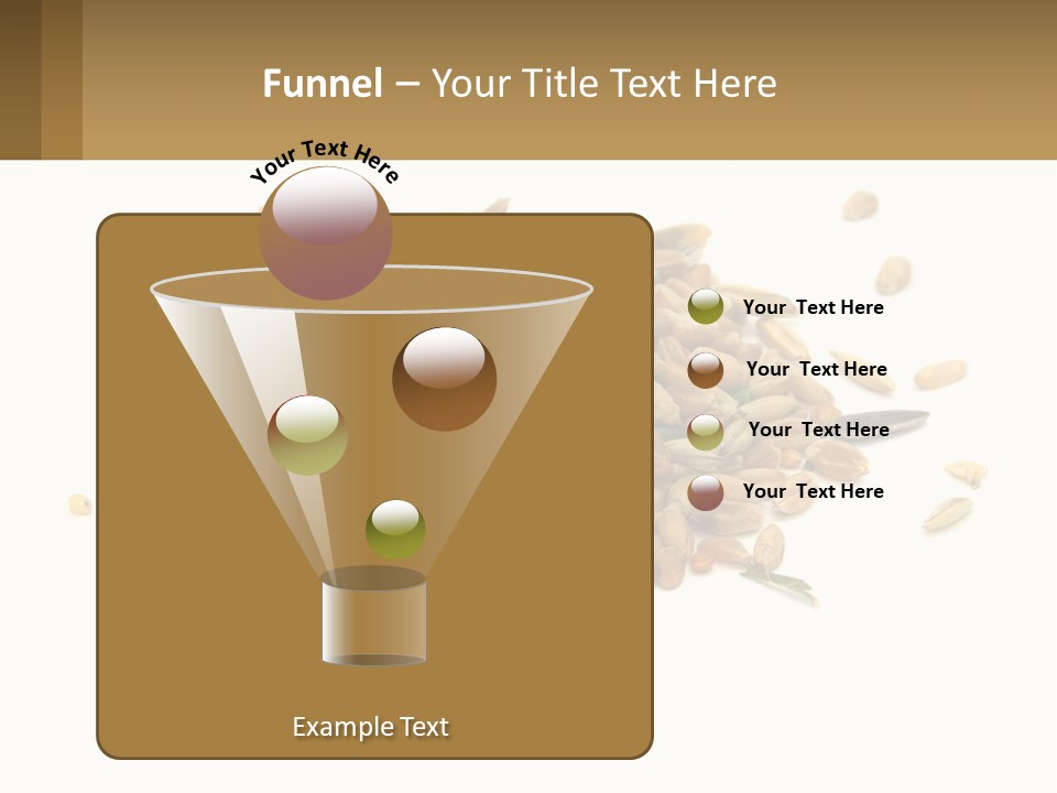 Wheat Nutriment Eatables PowerPoint Template