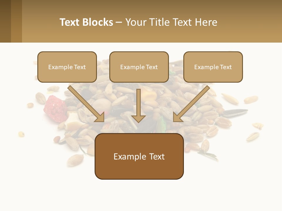 Wheat Nutriment Eatables PowerPoint Template