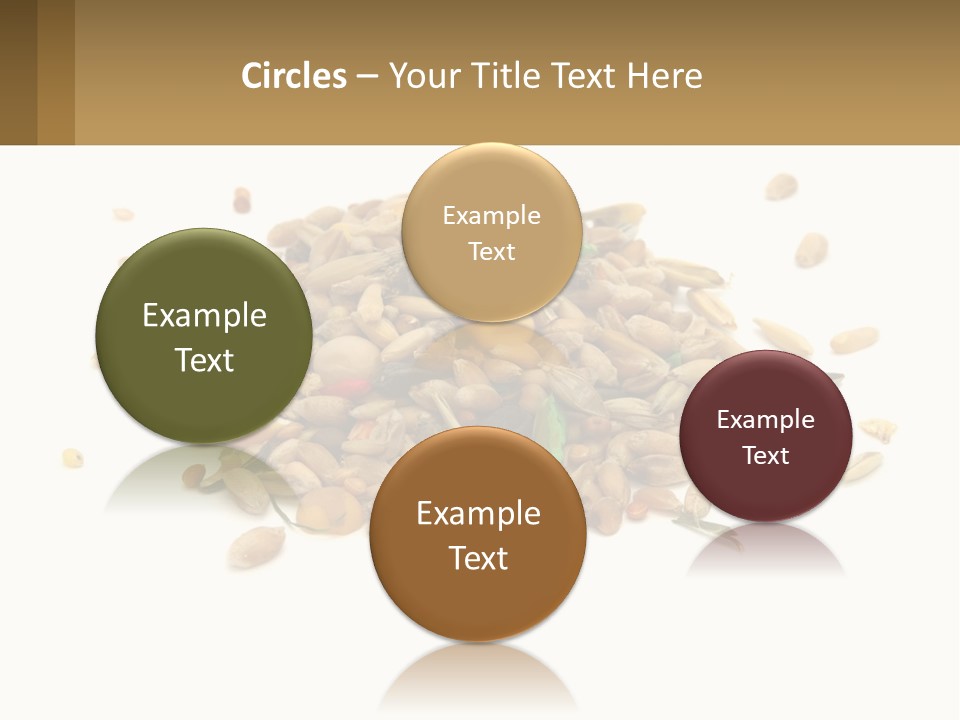 Wheat Nutriment Eatables PowerPoint Template