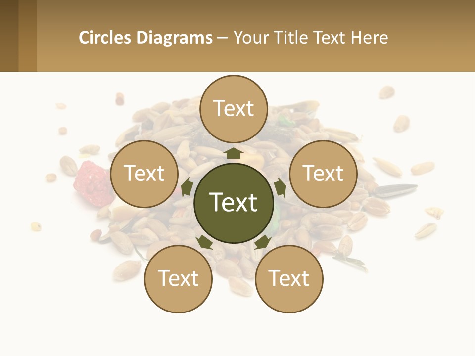 Wheat Nutriment Eatables PowerPoint Template