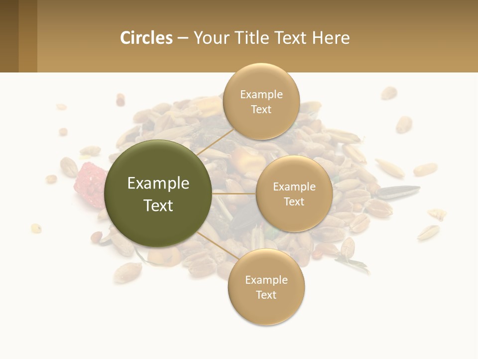 Wheat Nutriment Eatables PowerPoint Template