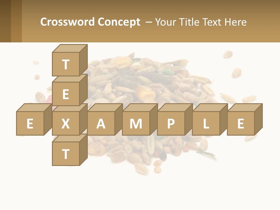 Wheat Nutriment Eatables PowerPoint Template