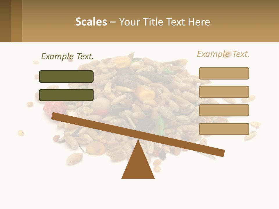 Wheat Nutriment Eatables PowerPoint Template