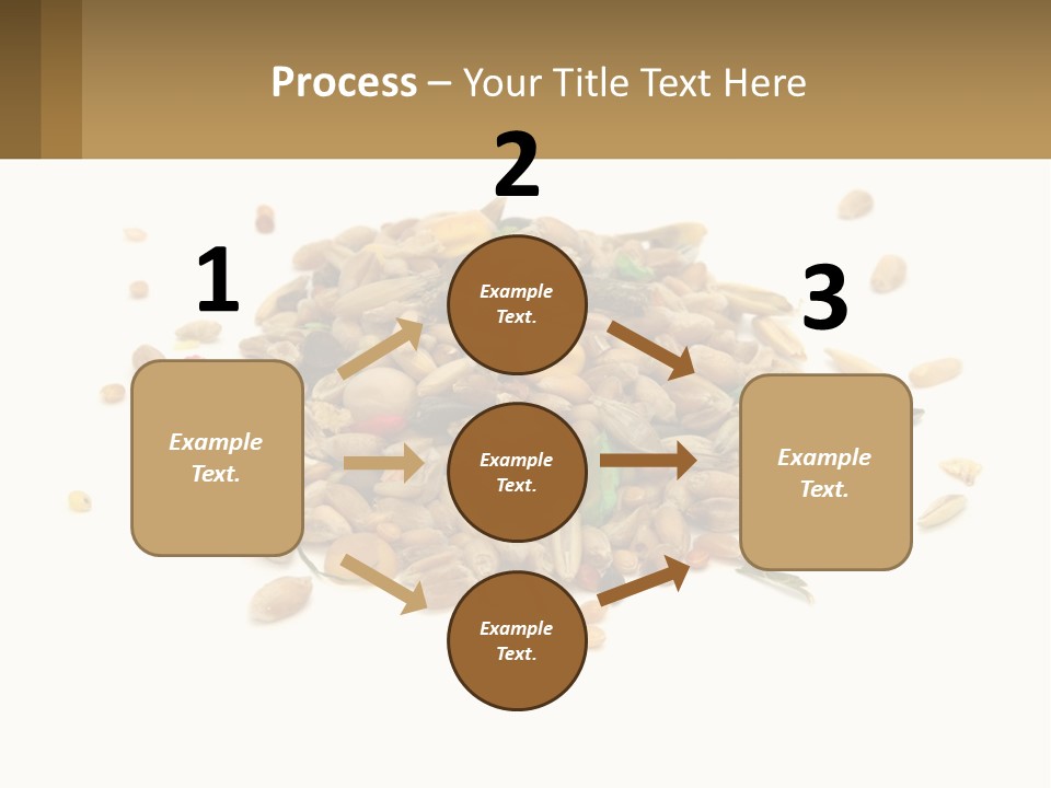 Wheat Nutriment Eatables PowerPoint Template