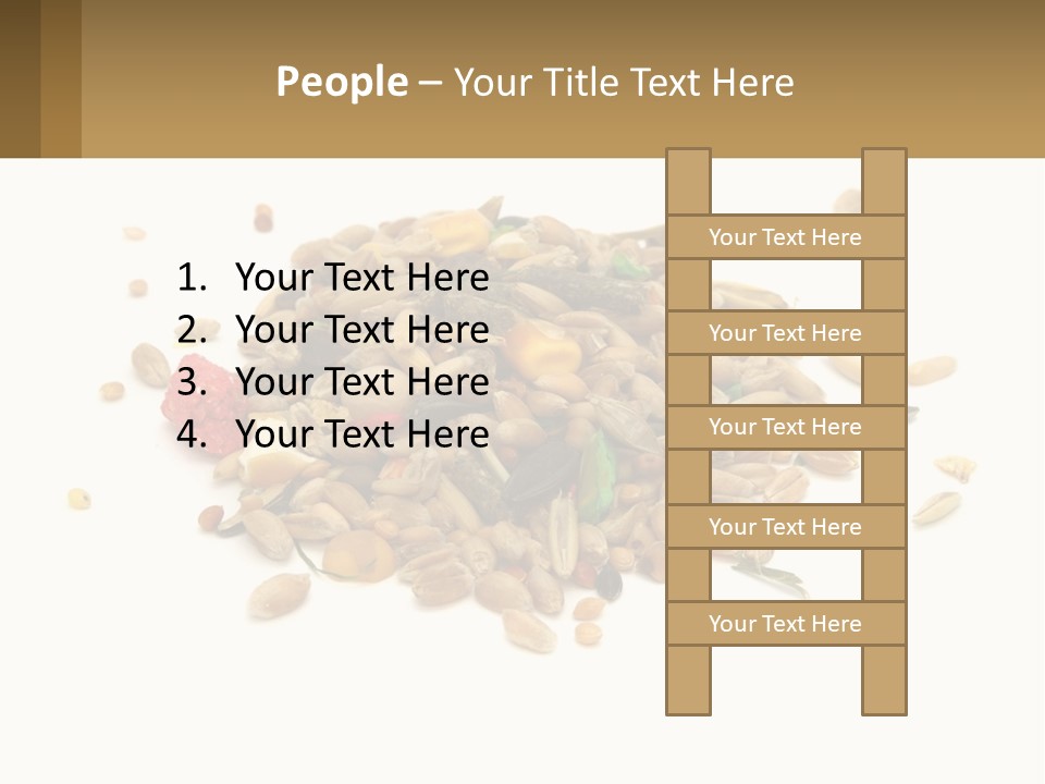 Wheat Nutriment Eatables PowerPoint Template