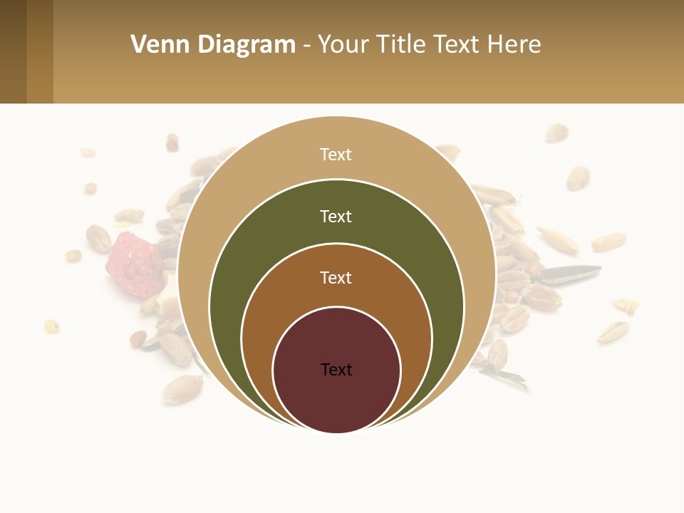 Wheat Nutriment Eatables PowerPoint Template