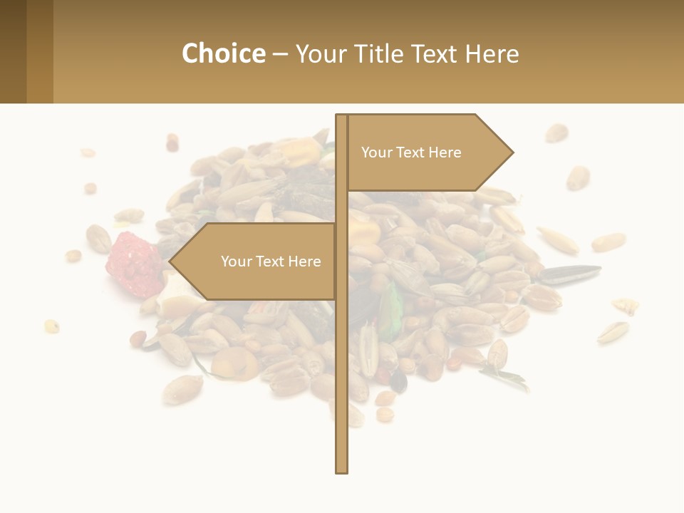 Wheat Nutriment Eatables PowerPoint Template