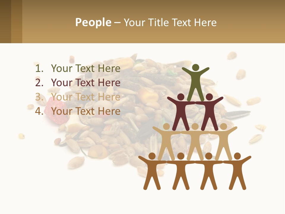 Wheat Nutriment Eatables PowerPoint Template