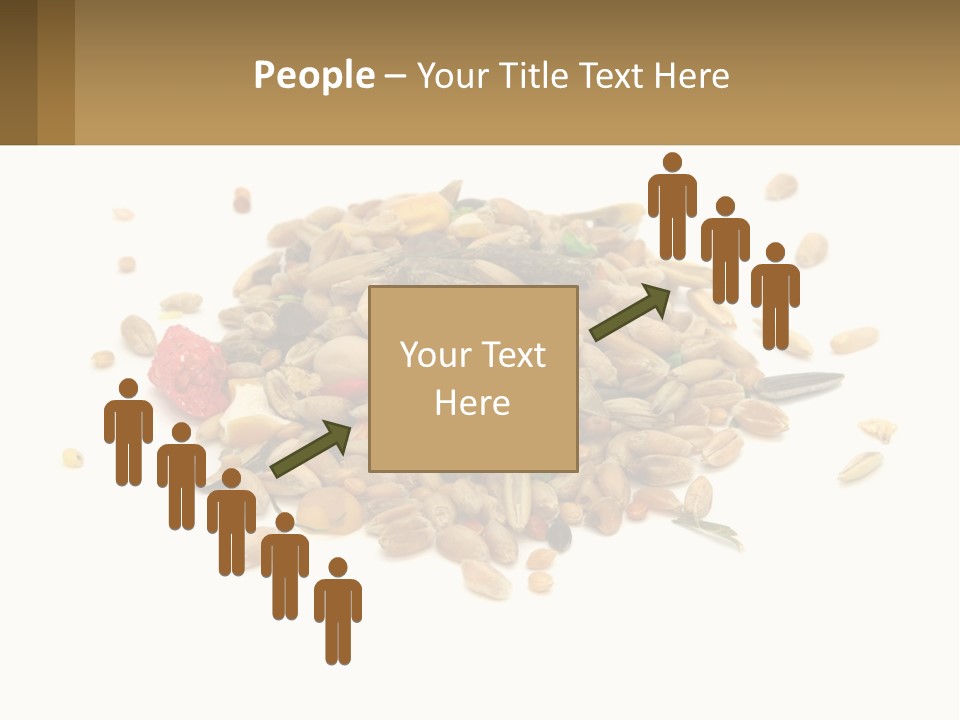 Wheat Nutriment Eatables PowerPoint Template