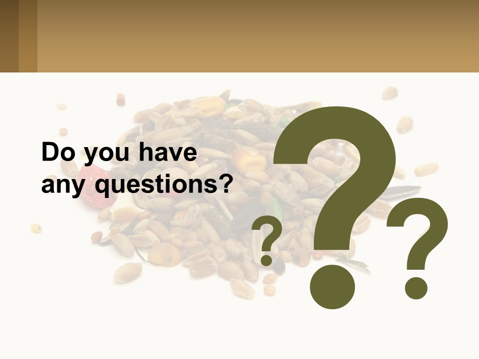 Wheat Nutriment Eatables PowerPoint Template