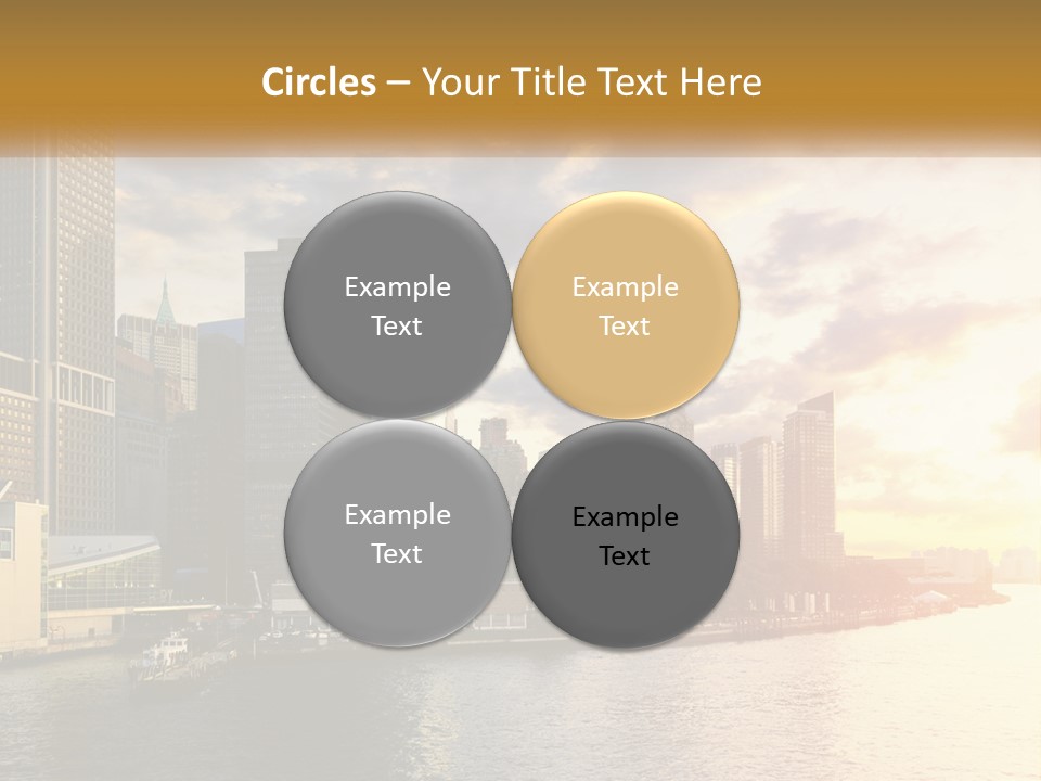 Midtown Jersey Night PowerPoint Template