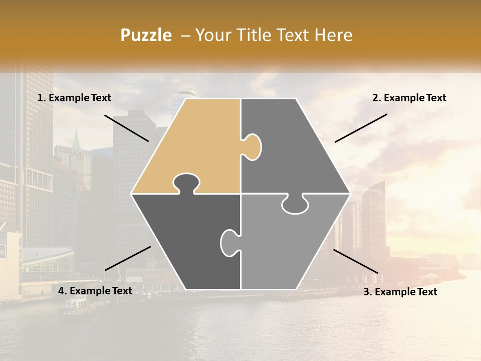 Midtown Jersey Night PowerPoint Template