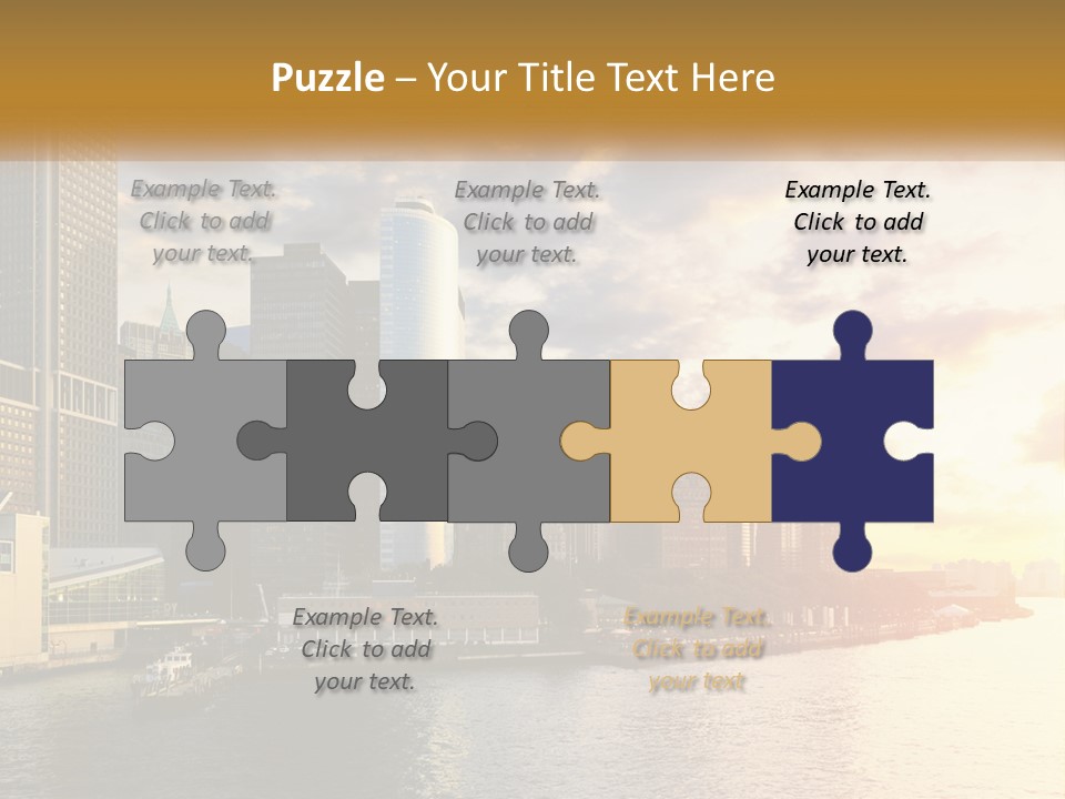 Midtown Jersey Night PowerPoint Template