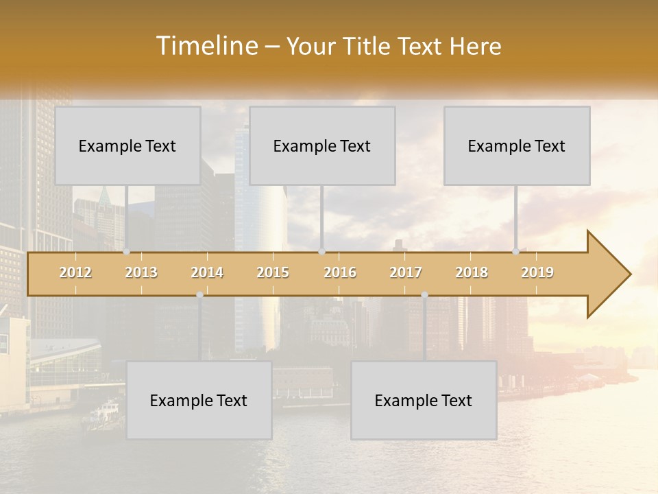 Midtown Jersey Night PowerPoint Template