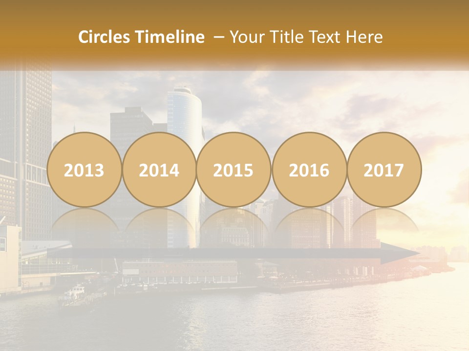 Midtown Jersey Night PowerPoint Template