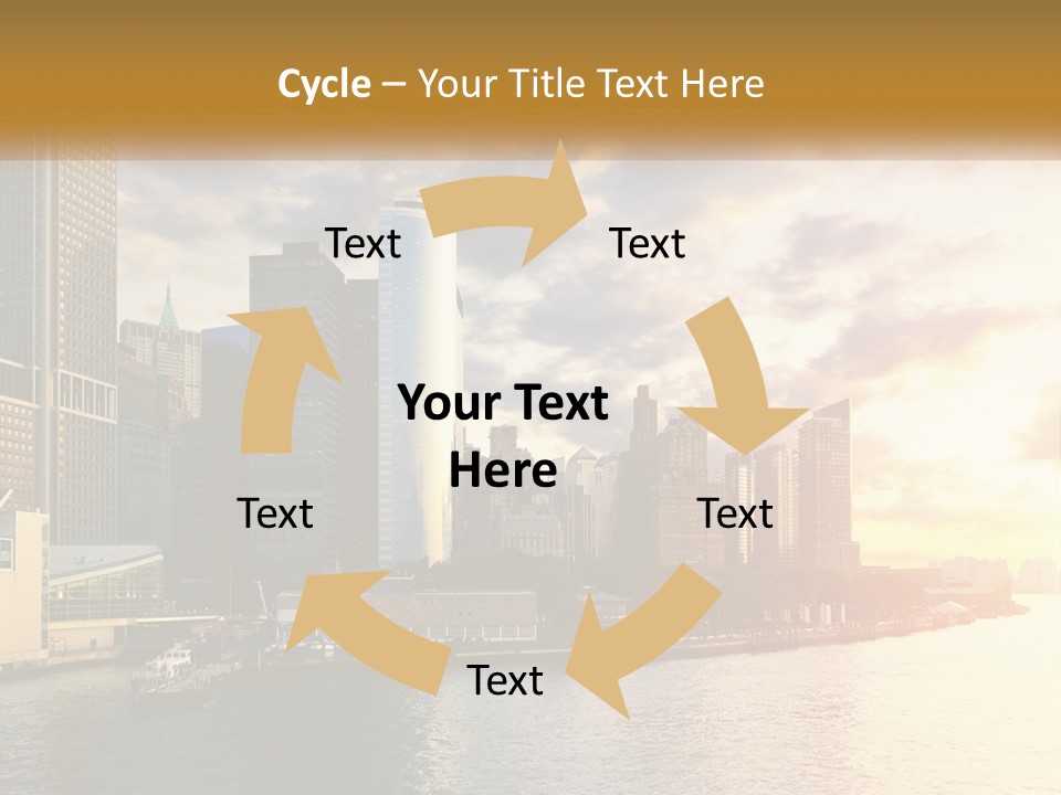 Midtown Jersey Night PowerPoint Template