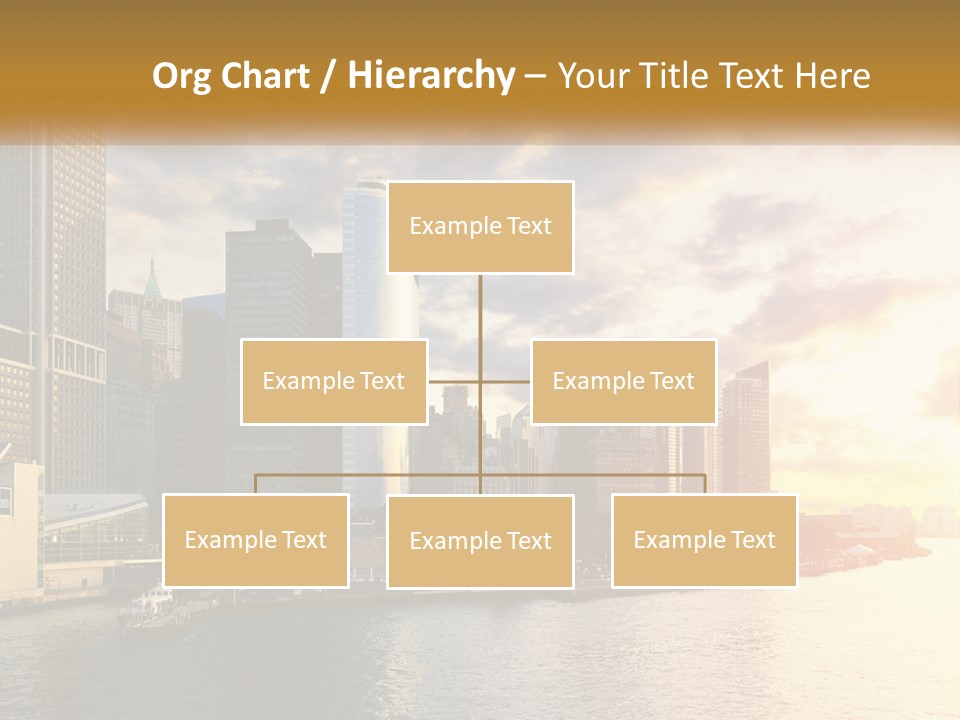 Midtown Jersey Night PowerPoint Template