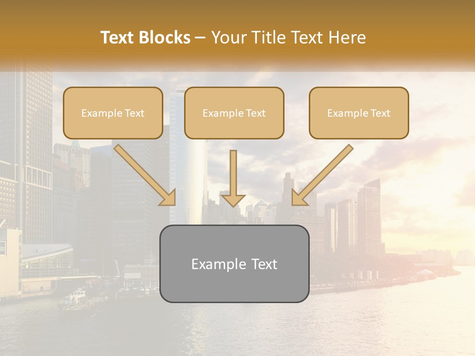 Midtown Jersey Night PowerPoint Template