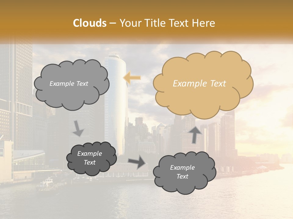 Midtown Jersey Night PowerPoint Template