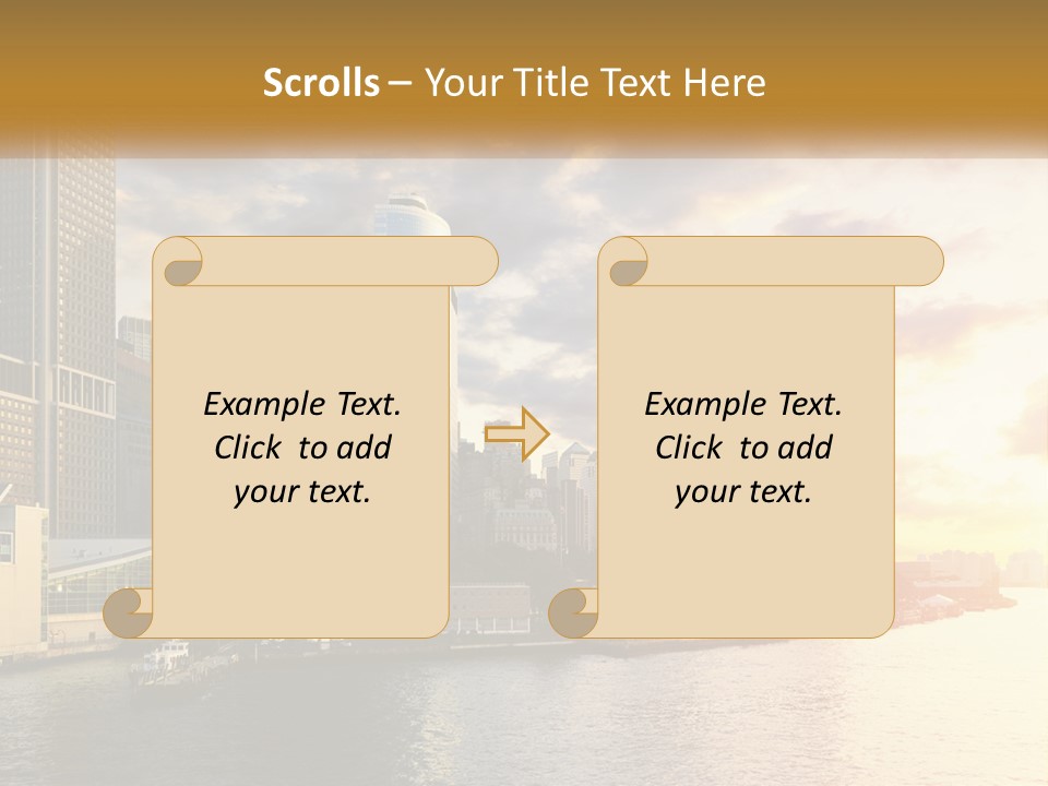 Midtown Jersey Night PowerPoint Template