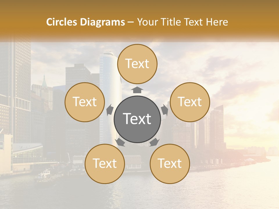 Midtown Jersey Night PowerPoint Template