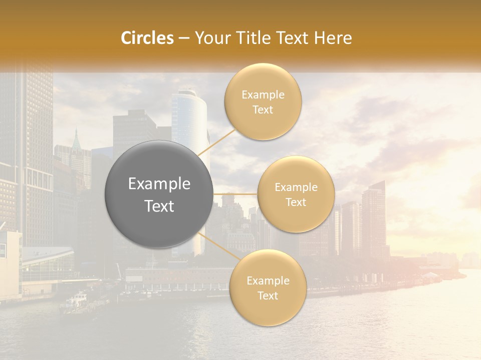 Midtown Jersey Night PowerPoint Template