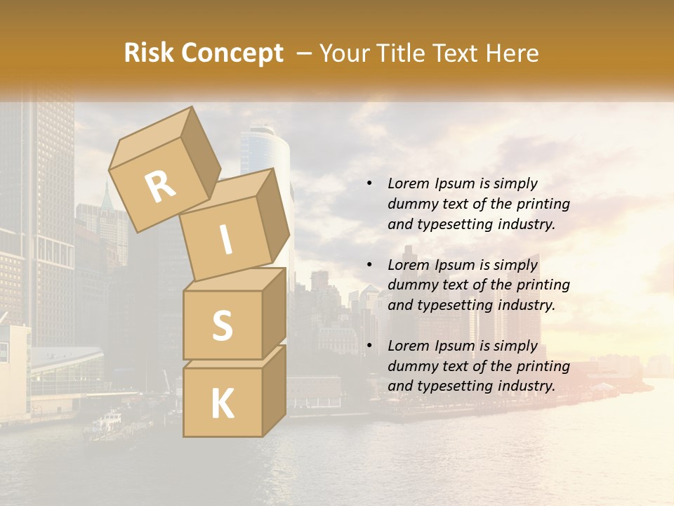 Midtown Jersey Night PowerPoint Template