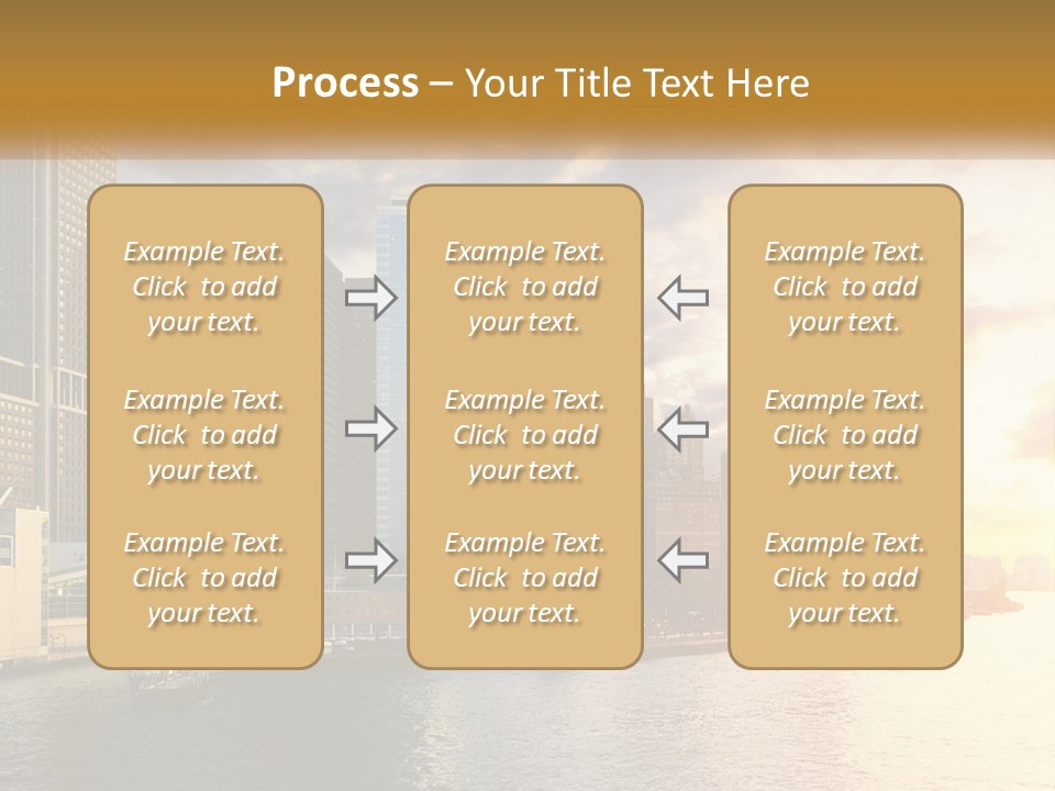 Midtown Jersey Night PowerPoint Template