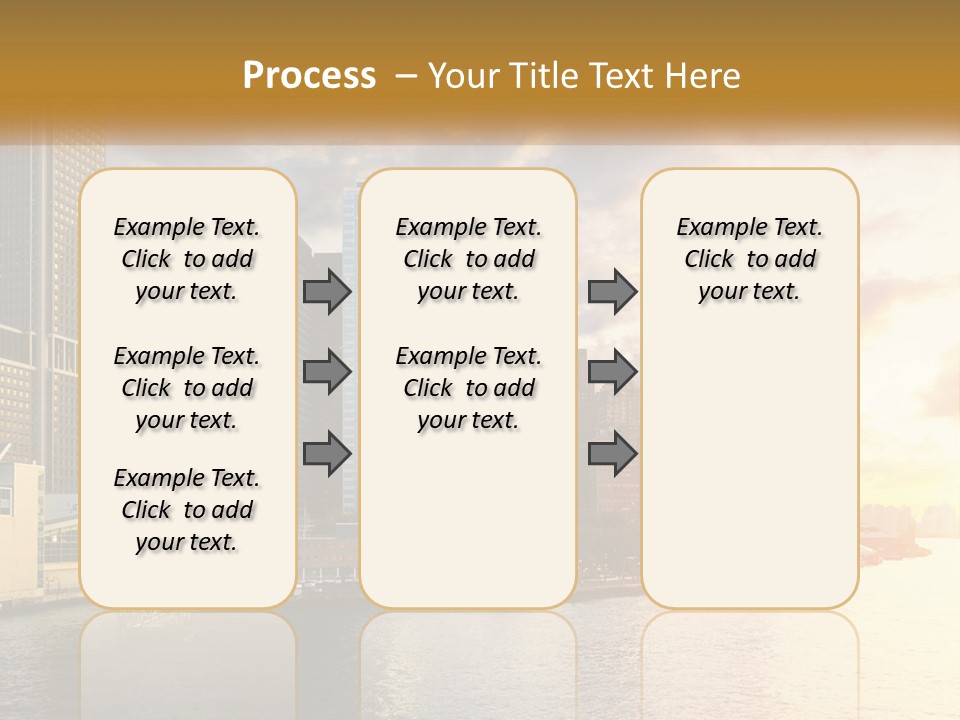 Midtown Jersey Night PowerPoint Template