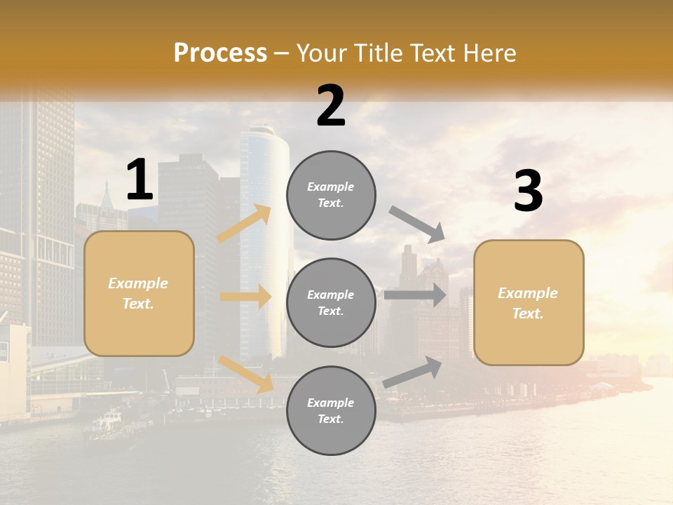 Midtown Jersey Night PowerPoint Template
