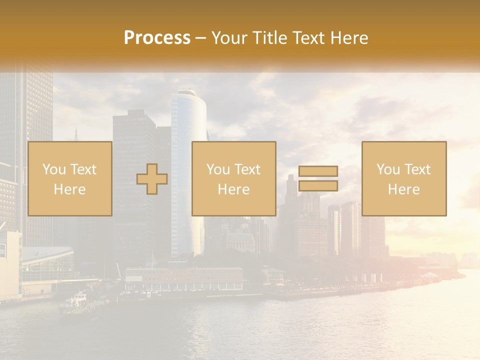 Midtown Jersey Night PowerPoint Template