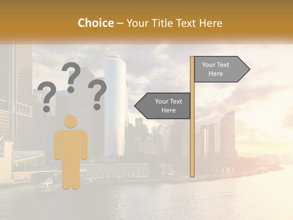 Midtown Jersey Night PowerPoint Template
