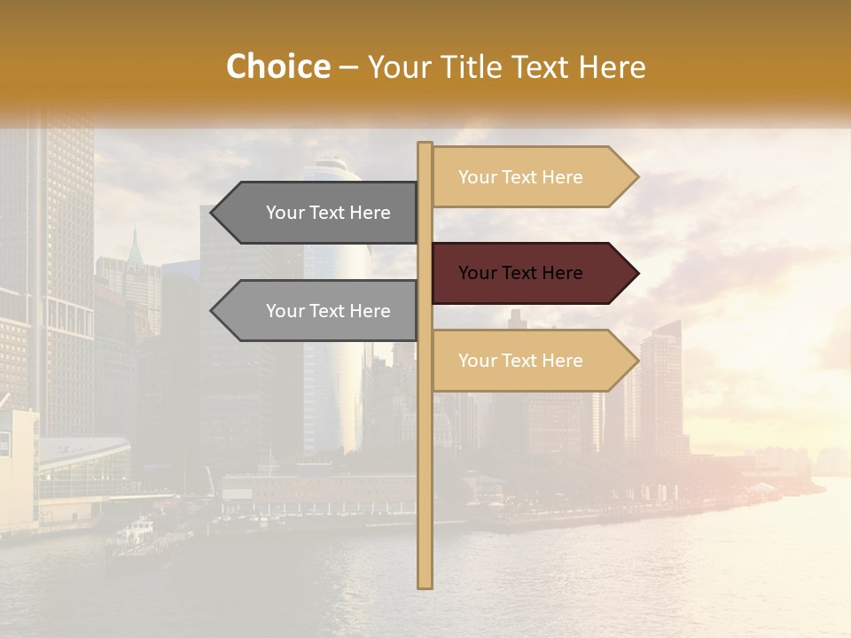 Midtown Jersey Night PowerPoint Template