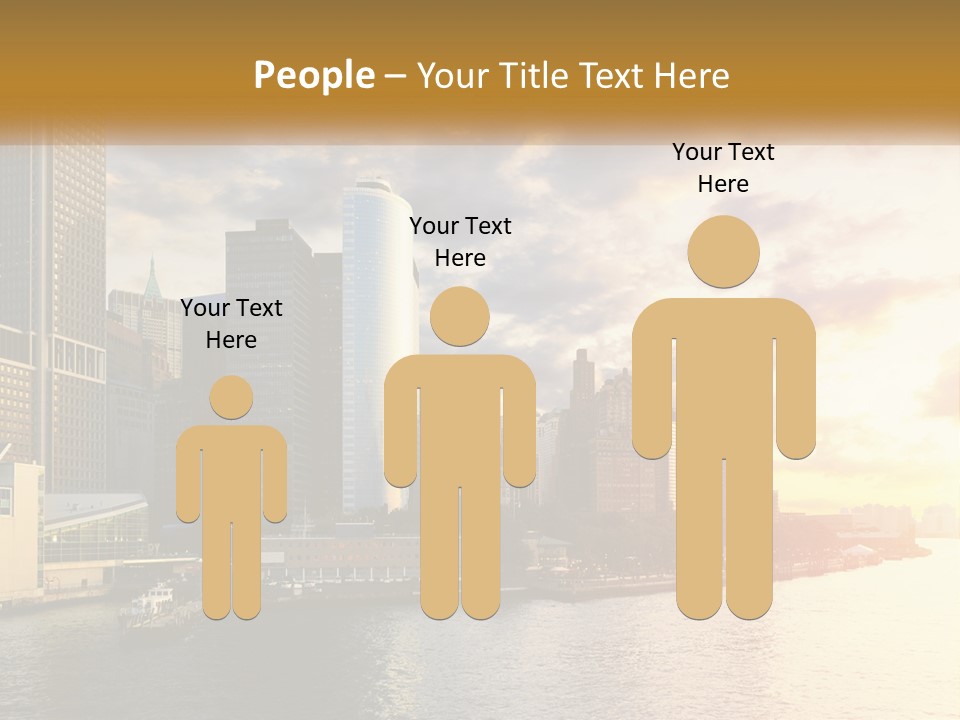 Midtown Jersey Night PowerPoint Template