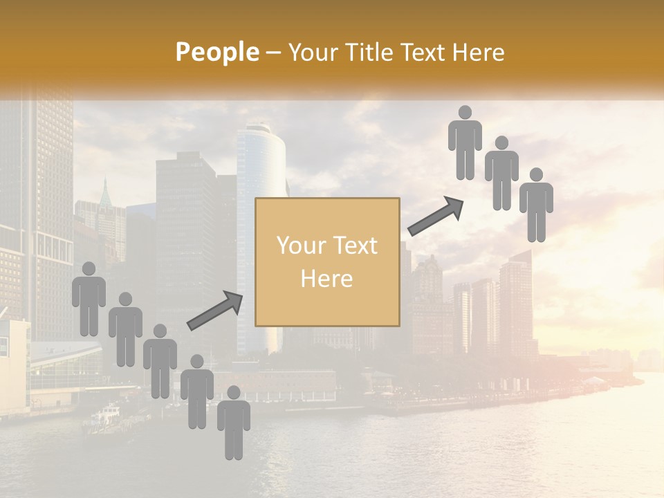 Midtown Jersey Night PowerPoint Template