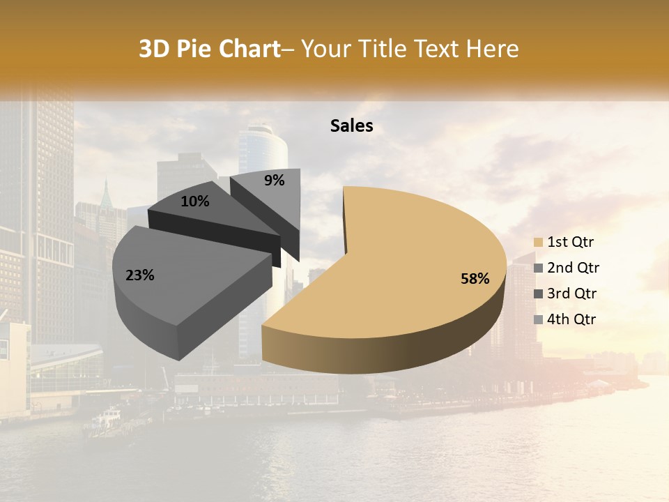 Midtown Jersey Night PowerPoint Template
