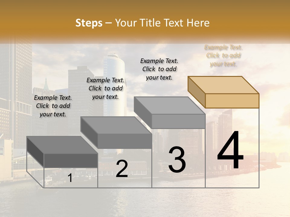 Midtown Jersey Night PowerPoint Template
